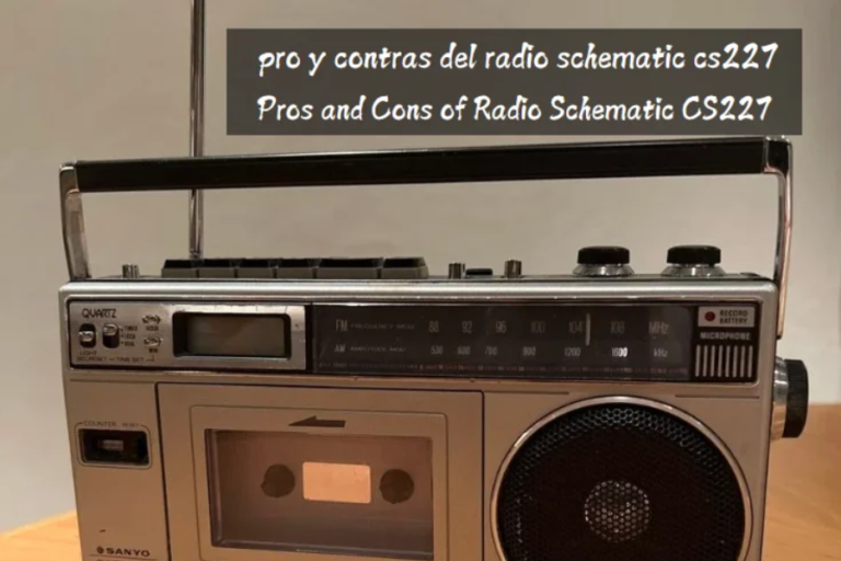 pro y contras del radio schematic cs227